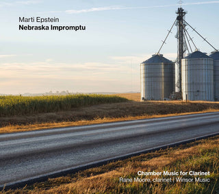 the album cover for Epstein / Moore - Nebraska Impromptu