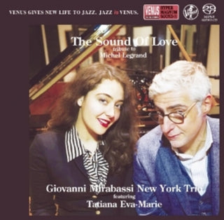 the album cover for Mirabassi, Giovanni / New York Trio - The Sound Of Love: Tribute To Michel Legrand(Japanese SACD)