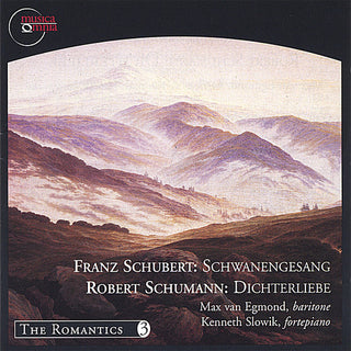 the album cover for Max van Egmond - Schwanengesang / Dichterliebe