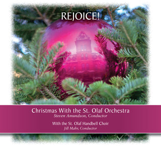 the album cover for St Olaf Orchestra / Amundson / Mahr - Rejoice Christmas with St Ol