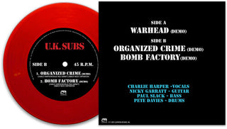 UK Subs- Warhead (red)