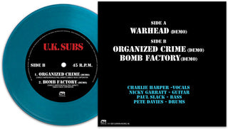 UK Subs- Warhead / Blue