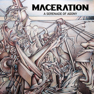 the album cover for Maceration - A Serenade Of Agony