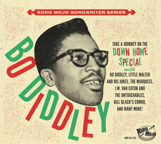 the album cover for Koko Mojo Writer Series Bo Diddley: Down / Various - Koko Mojo Writer Series Bo Diddley: Down / Various