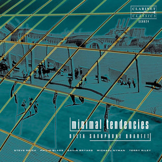 the album cover for Delta Sax Qtet - Minimal Tendencies