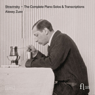the album cover for Stravinsky / Zuev - Complete Piano (Box)