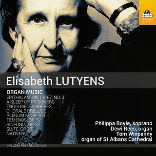 the album cover for Lutyens / Boyle / Rees - Organ Music