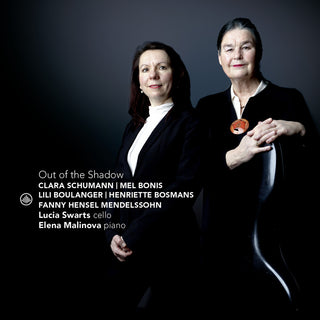 the album cover for F Mendelssohn . / Bonis / Bosmans / Swarts - F. Mendelssohn & C. Schumann