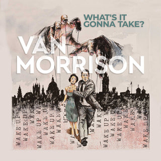 the album cover for Van Morrison - What's It Gonna Take?