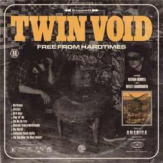 Twin Void- Free From Hardtimes - Red Vinyl