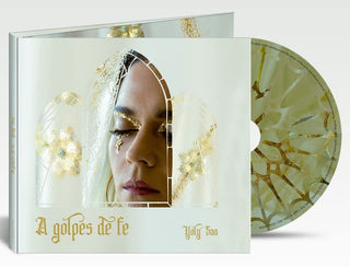 the album cover for Yoly Saa - A Golpes De Fe