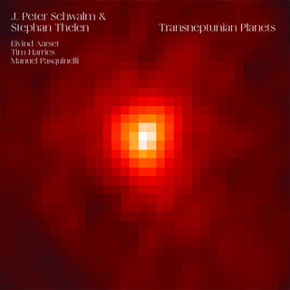 the album cover for Jan Schwalm -Peter / Thelen,Stephan - Transneptunian Planets [Colored Vinyl] (Gate) (Wht)