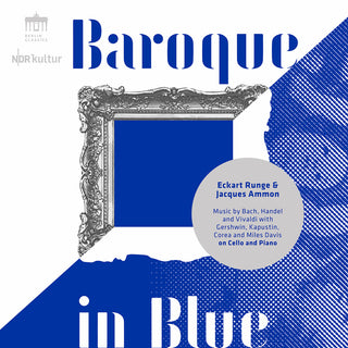 the album cover for J Bach .S. / Runge / Ammon - Bach Corea Davis Piazzolla