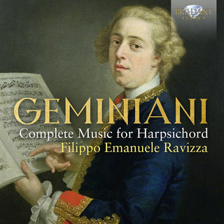 the album cover for Geminiani / Ravizza - Complete Music For (3pk)