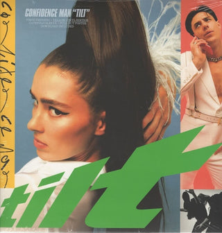 the album cover for Confidence Man - Tilt: Indies [Colored Vinyl] (Ylw) (Spa)