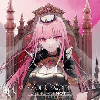 the album cover for Calliope, Mori - Shinigami Note