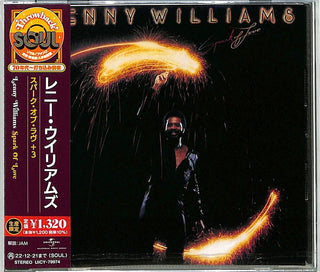 the album cover for Lenny Williams - Spark Of Love