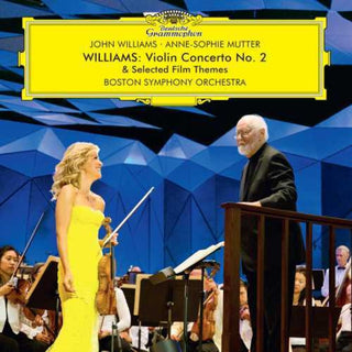 the album cover for John Williams  / Mutter,Anne-Sophie / Bso - Williams: Violin Concerto 2 (Uk)