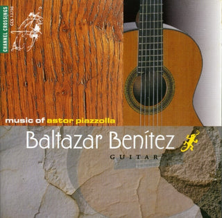 the album cover for Piazzolla / Benitez - Music Of Astor Piazzolla