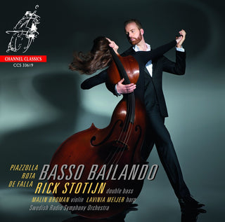 the album cover for Piazzolla / Stotijn - Basso Bailando