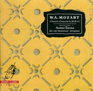 the album cover for Anima Eterna Orchestra - Clavier-Concerte Nos. 8, 28 & 12