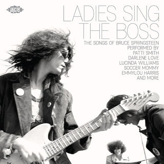 the album cover for Ladies Sings The Boss: Songs Of Bruce Springsteen - Ladies Sings The Boss: Songs Of Bruce Springsteen