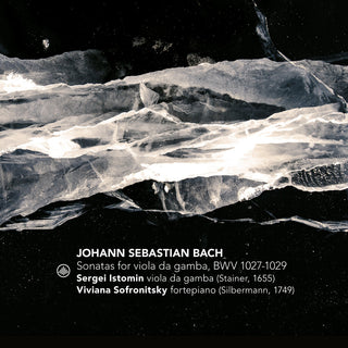 the album cover for J Bach .S. / Istomin / Sofronitsky - Sonatas For Viola Da Gamba Bwv 1027-1029