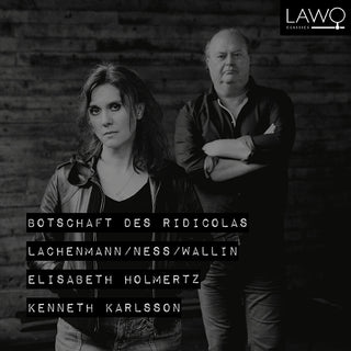 the album cover for Lachenmann / Karlsson / Holmertz - Botschaft Des Ridicolas