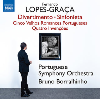 the album cover for Lopes-Graca / Orquestra Sinfonica Portuguesa - Divertimento / Sinfonieta / Cinco Velhos Romances