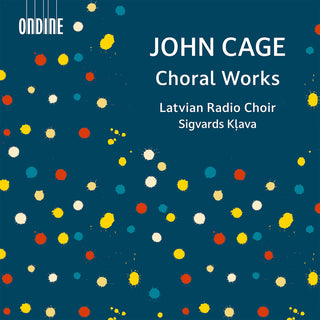 the album cover for Cage / Latvian Radio Choir - Choral Works
