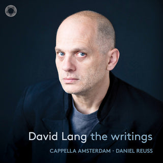 the album cover for Lang / Cappella Amsterdam - Writings