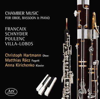 the album cover for Francaix / Hartmann / Kirichenko - Chamber Music (Hybr)