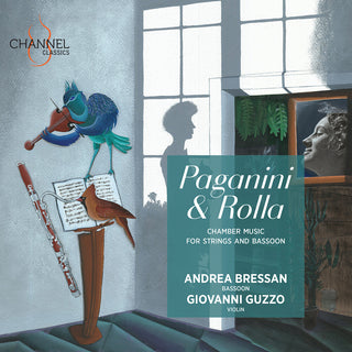 the album cover for Paganini / Bressan / Guzzo - Chamber Music For Strings