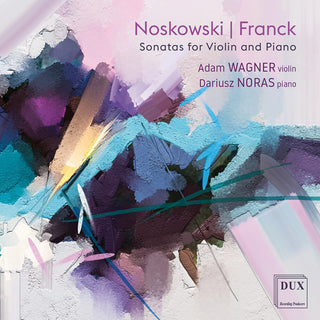 the album cover for Franck / Wagner / Noras - Sonatas For Violin & Piano