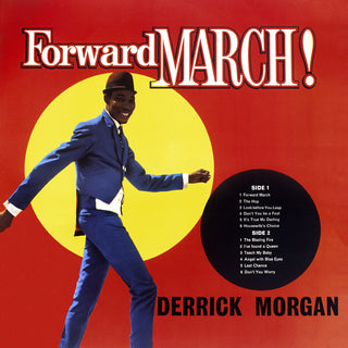 the album cover for Derrick Morgan - Forward March (Uk)