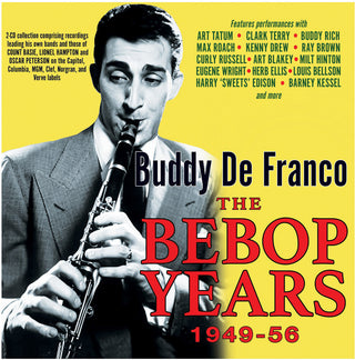 the album cover for Bobby Defranco - Bebop Years 1949-56