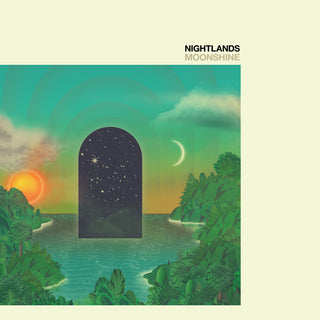 the album cover for Nightlands - Moonshine