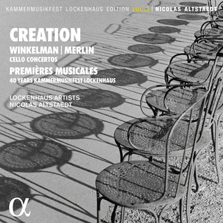 the album cover for Merlin / Altstaedt / Lockenhaus Artists - Creation