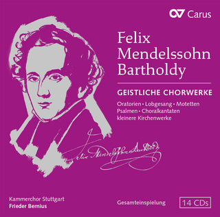 the album cover for Mendelssohn / Stuttgart - Geistliche Chorwerke