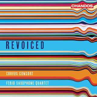 the album cover for J Bach .S. / Corvus Consort - Revoiced