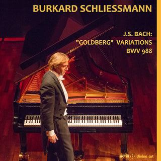 the album cover for J Bach .S. / Schliessmann - Goldberg Variations Bwv98 (Hybr) (2pk)