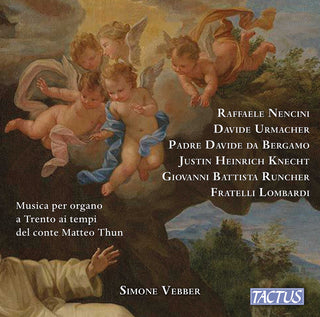 the album cover for Bergamo / Vebber / Lombardi - Organ Music in Trento