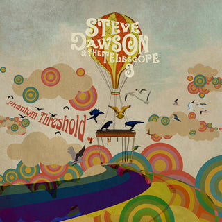 the album cover for Steve Dawson  / Telescope Three - Phantom Threshold