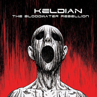 the album cover for Keldian - Bloodwater Rebellion