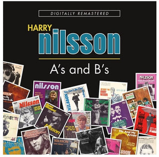 the album cover for Harry Nilsson - A's & B's (Uk)