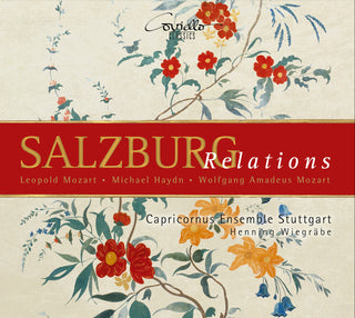 the album cover for Haydn / Capricornus Consort / Wiegrabe - Salzburg Relation