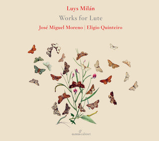 the album cover for Milan / Moreno - Works For Lute