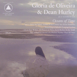 the album cover for Gloria de Oliveira & Dean Hurley - Oceans Of Time