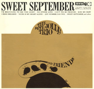 the album cover for Pete Jolly - Sweet September