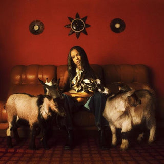 the album cover for Tsha - Capricorn Sun [Red Marbled 2LP]